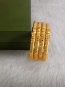 Designer Gold Plated Bangles