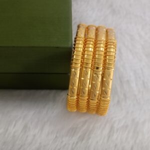 Designer Gold Plated Bangles