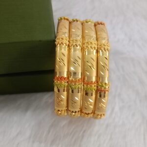 Classic Gold Plated Bridal Bangles