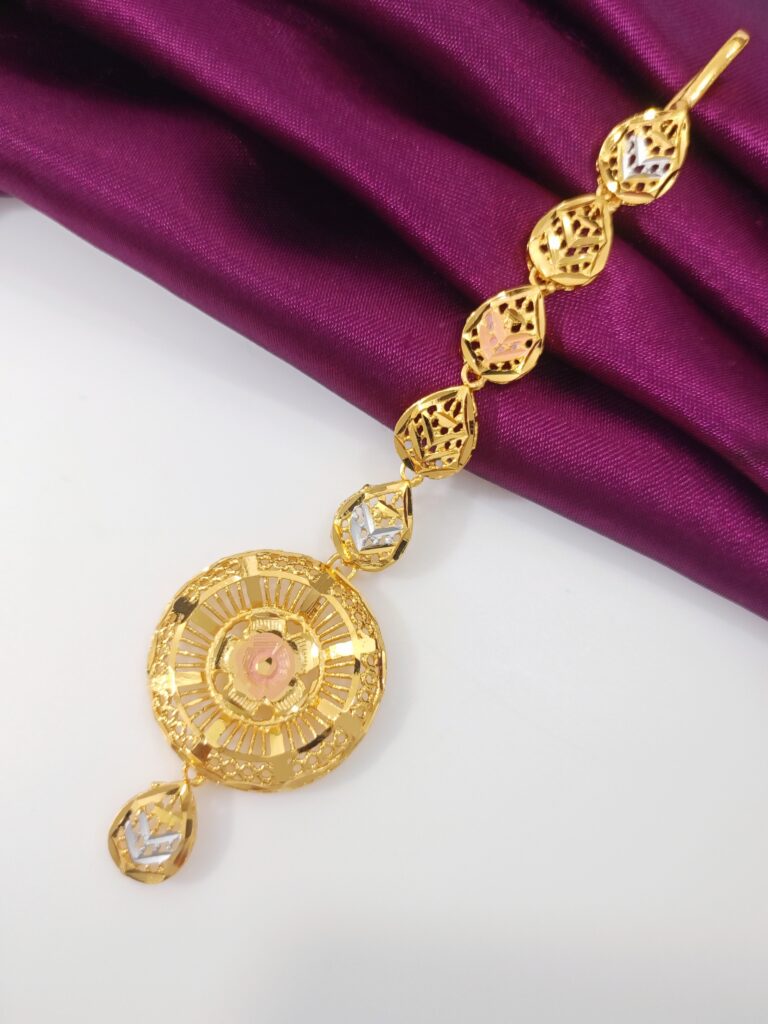Designer Gold Plated Maang Tikka