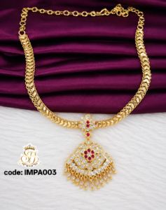 Antique Finish  Impon Attigai