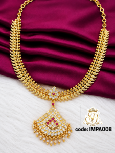 Premium Bridal Stone Impon Attigai