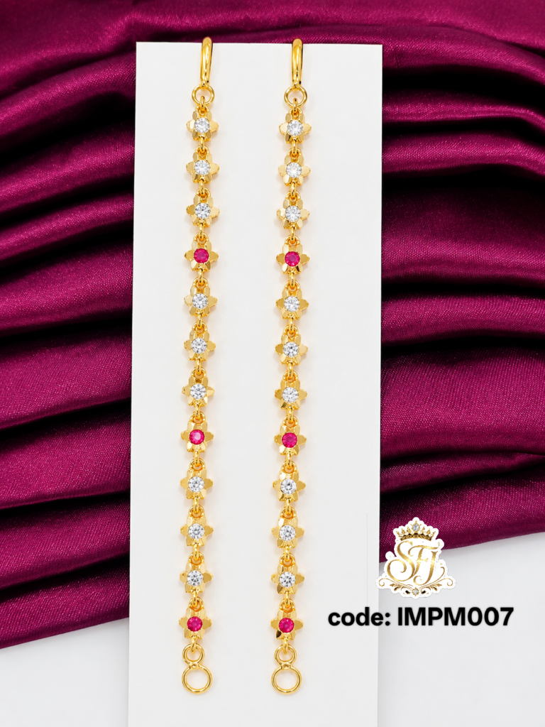 Designer Impon stone Maatal for Bridal Wear