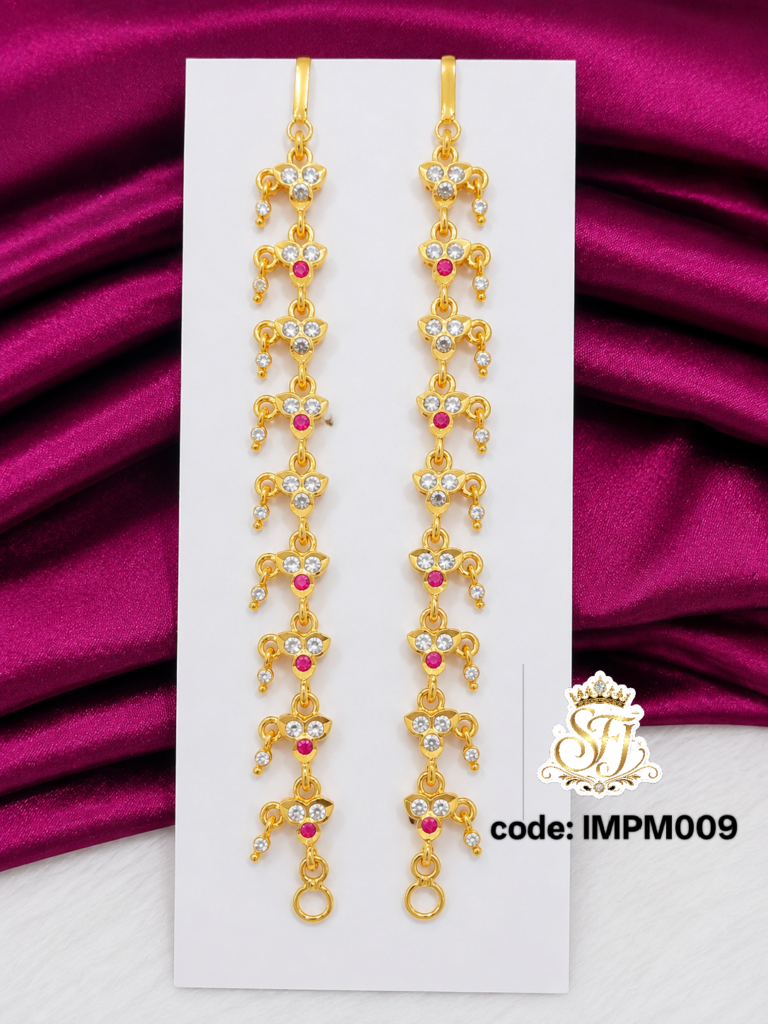 Impon stone Maatal  with Floral Stone Design