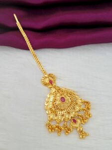 Gold plated tikka