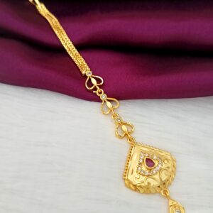 Gold plated tikka