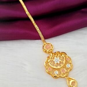 Gold look tikka