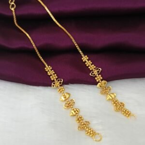 One gram gold plated maatal(ear chain)