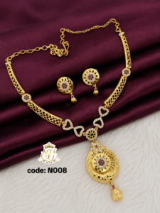 Gold plated Ad necklace