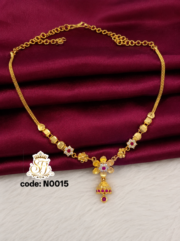 Simple Ad stoen neckset