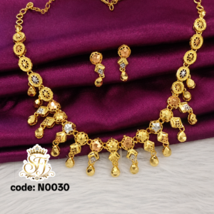 Turkish tri color necklace