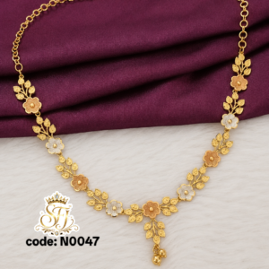 Turkish floral necklace