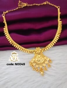One gram gold plated necklace