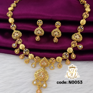 Gold plated necklace