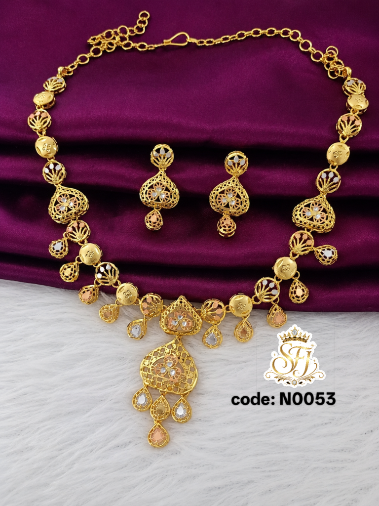 Gold plated necklace