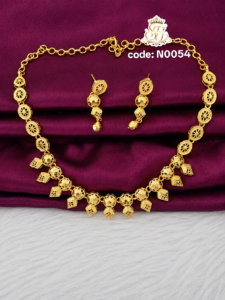 Gold plated necklace