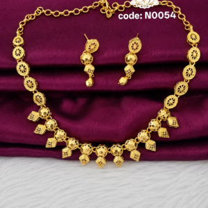 Gold plated necklace