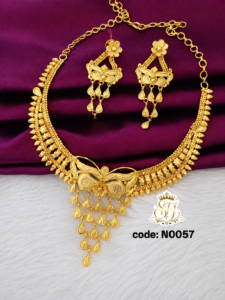 Gold plated necklace