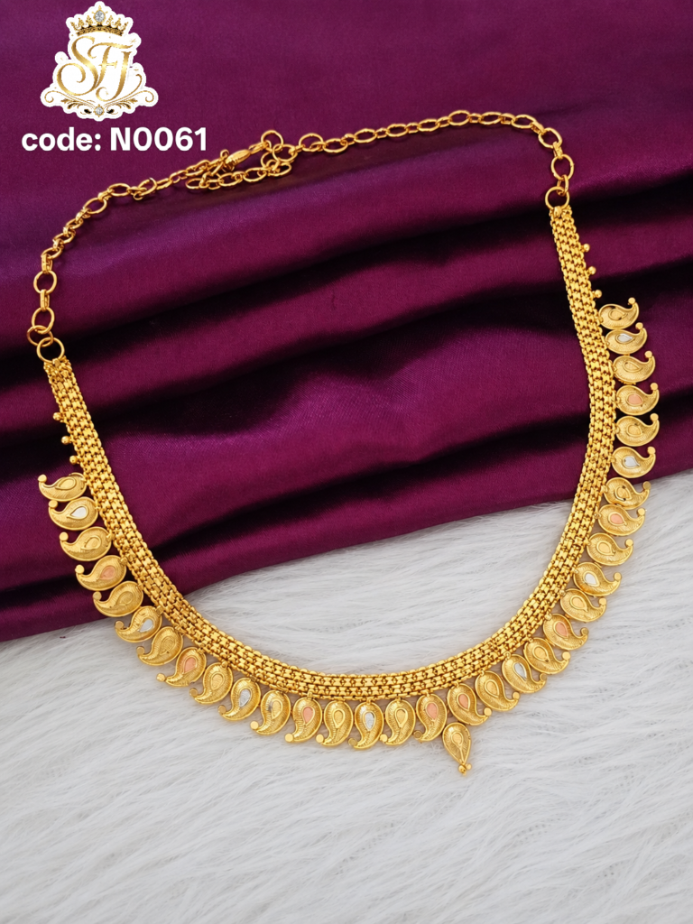 Gold.plated necklace