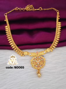 Gold plated necklace