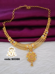 Gold plated necklace