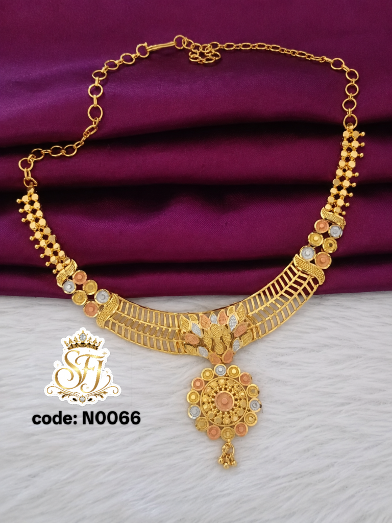 Gold plated necklace