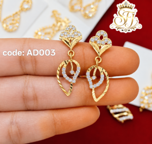Leaf deisgner earrings