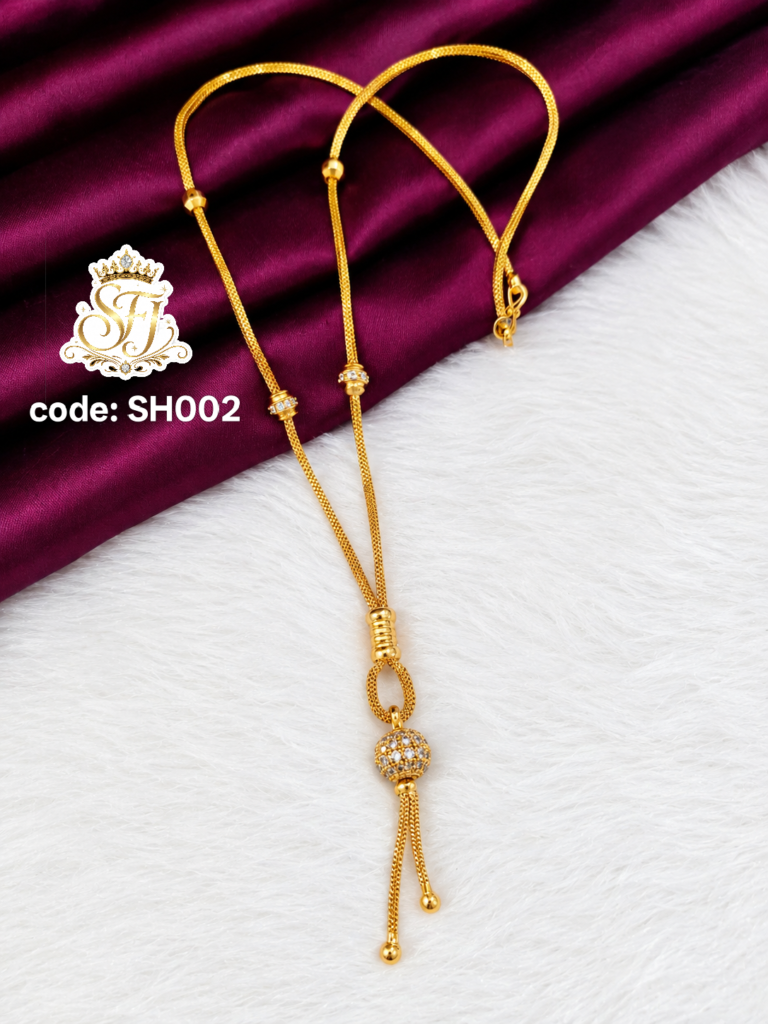 Gold replica short chain