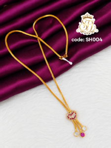 Heart stone chain