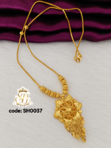 Floral heritage pendent chain