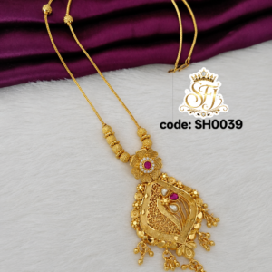 Ruby store traditional pendent chain