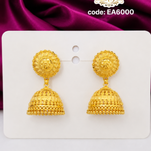 Floral stud jumkha