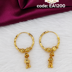 gold plated earrings