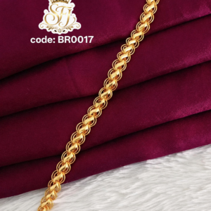 Gold look chain bracelet