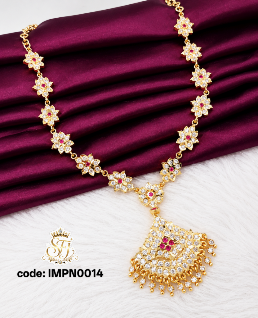 Impone stone necklace