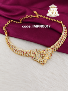 white stone Impone Necklace