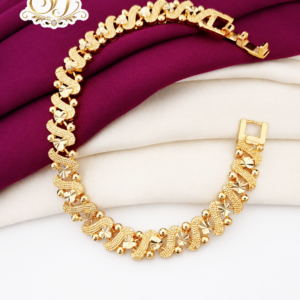 Floral wave pattern bracelet