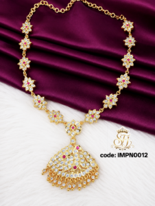 Impone stone necklace