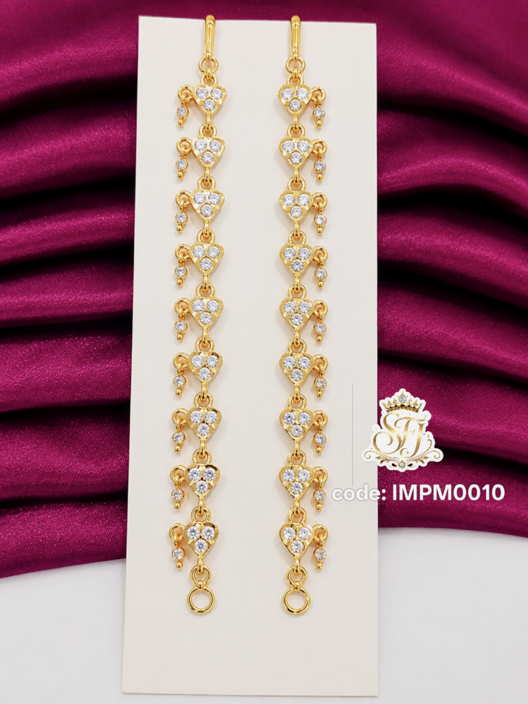 Designer Heart Pattern Impon Maatal