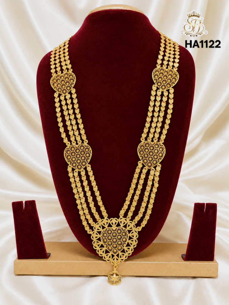 Antique Heart Pattern Long Haram