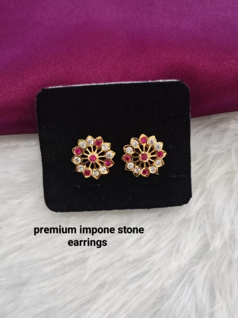 luxurious impone earrings