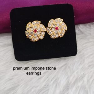 trendy impone earrings
