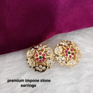 round shape earring