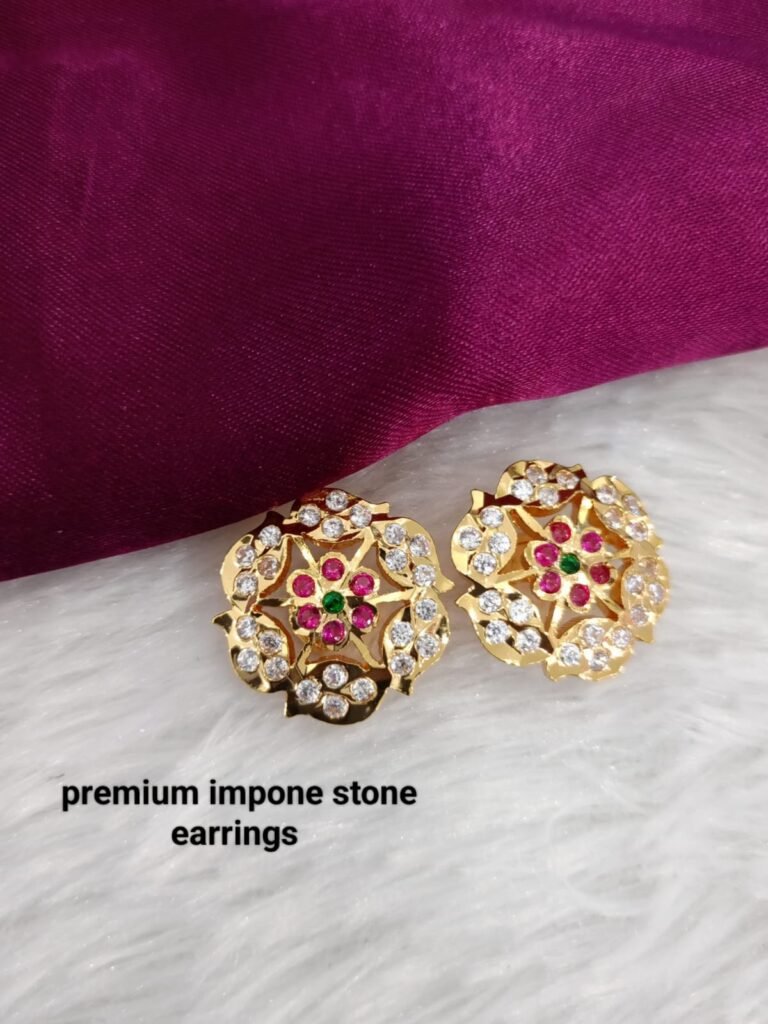 round shape earring