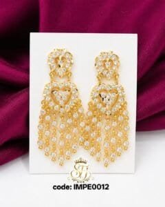 Floral drop Earrings