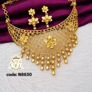 Floral Designer Choker Set