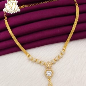 white heart premium Necklace