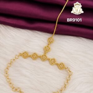 Floral design bracelet Ring