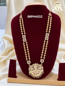 Floral Peacock Long Haram