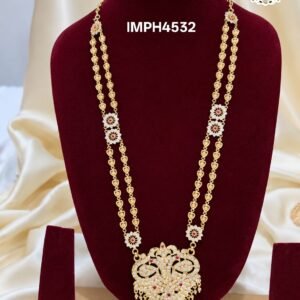Floral Peacock Long Haram